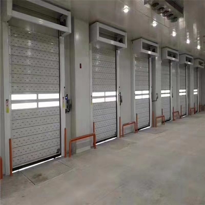 Puerta de almacén de seguridad espiral de aleación de aluminio con clase de protección IP55 personalizada