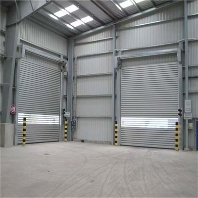 Puerta de almacén de seguridad espiral de aleación de aluminio con clase de protección IP55 personalizada