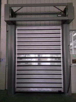 Puerta de almacén de seguridad espiral de aleación de aluminio con clase de protección IP55 personalizada