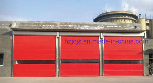 Puerta rápida de rodadura rápida de alta velocidad con seguridad y torque de salida de 1000N