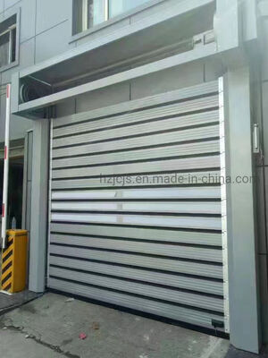Puerta de seguridad de persiana de rodillo de alta velocidad automática de protección contra incendios IP55
