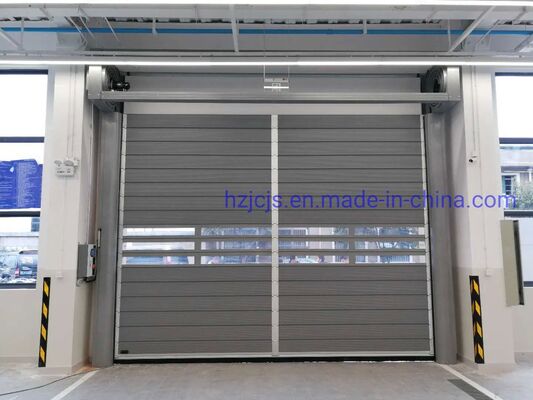 Puerta Enrollable Automática de Alta Velocidad para Almacén de Seguridad con Protección IP55 Ignífuga Personalizada
