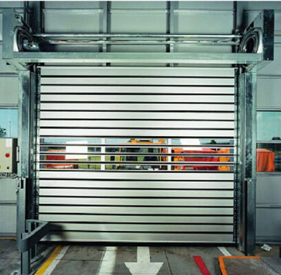 Puerta automática del obturador del rodillo de Warehouse del tamaño adaptable de la protección IP55 de la prueba de fuego